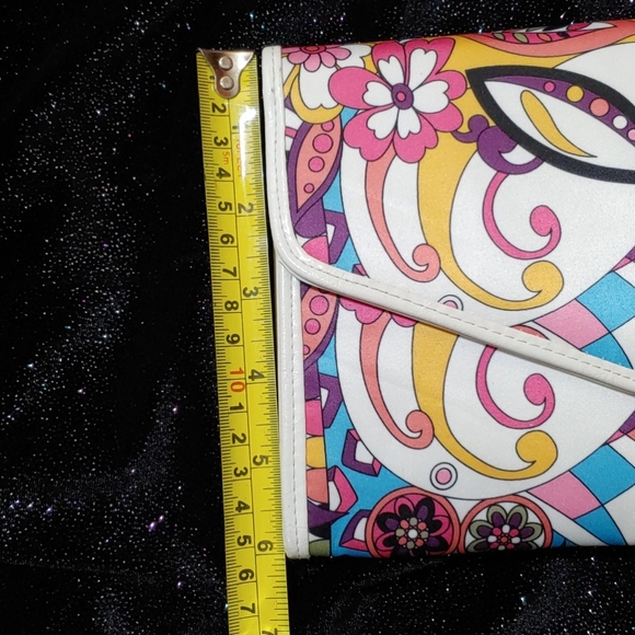 Nicole by Nicole Miller Paisley Clutch Bag - Picture 13 of 15